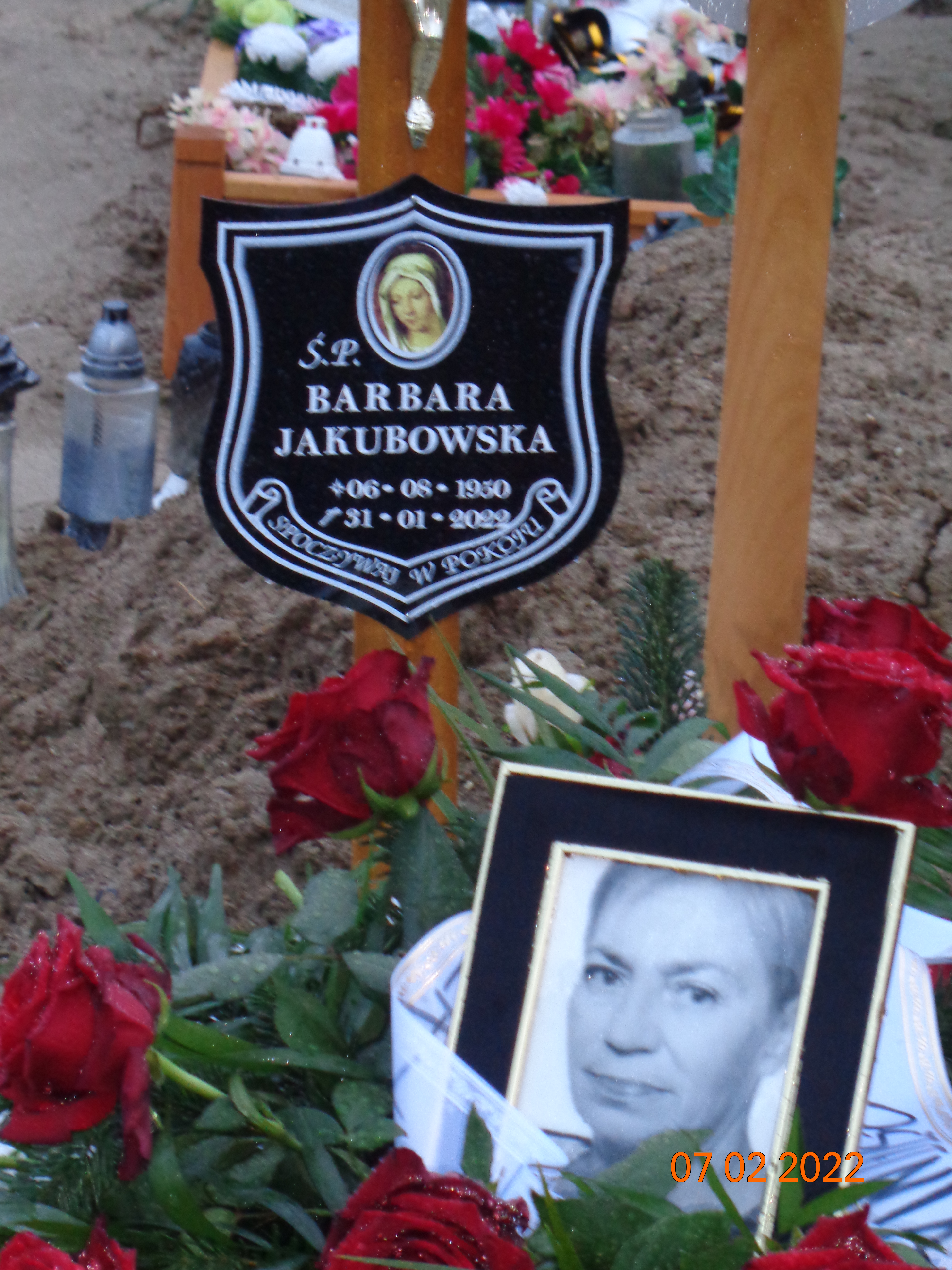 Barbara JAKUBOWSKA 1950 Tczew - Grobonet - Wyszukiwarka osób pochowanych