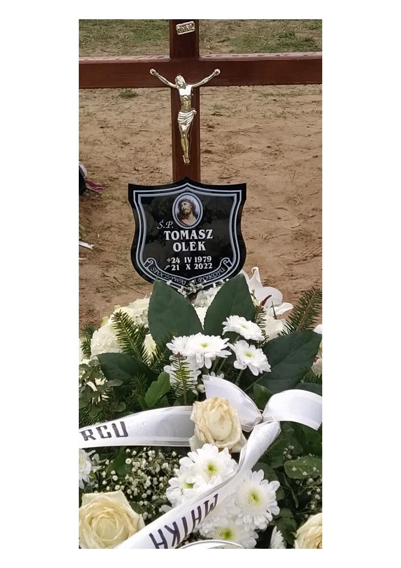 Tomasz OLEK 1979 Tczew - Grobonet - Wyszukiwarka osób pochowanych