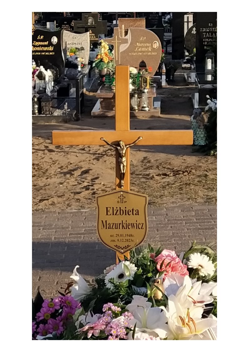 Elżbieta MAZURKIEWICZ 1948 Tczew - Grobonet - Wyszukiwarka osób pochowanych