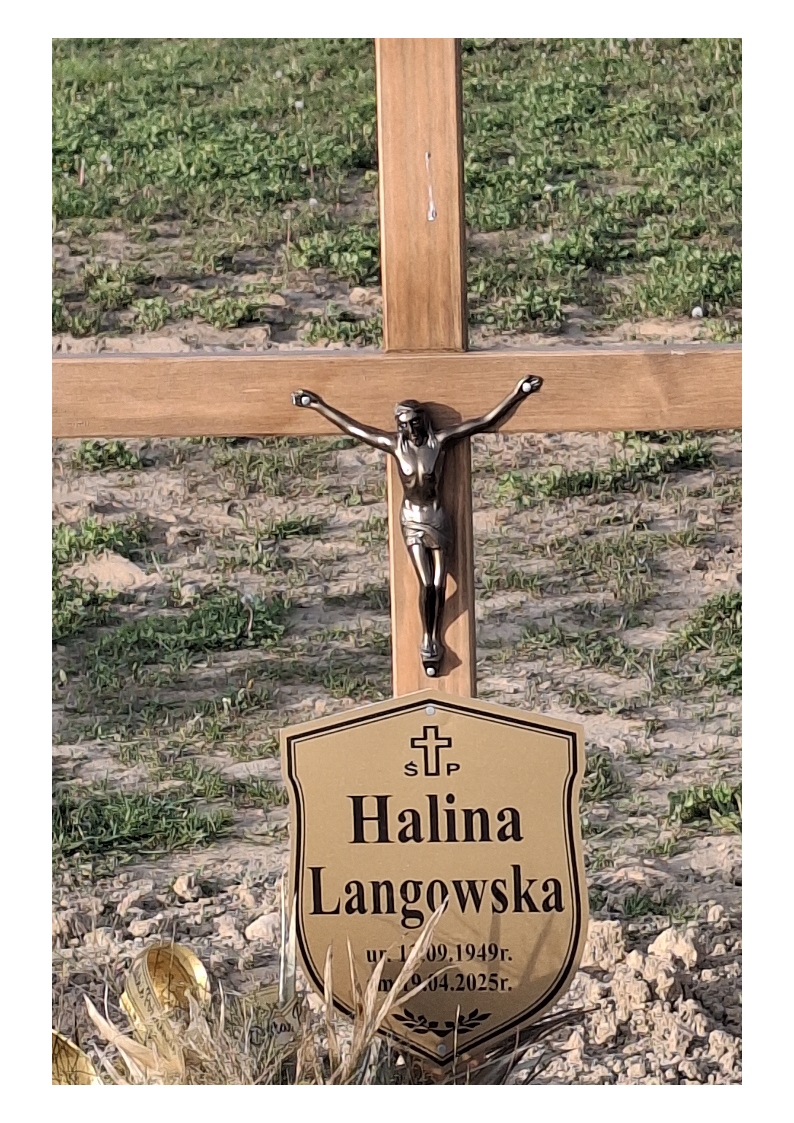 Halina LANGOWSKA 1949 Tczew - Grobonet - Wyszukiwarka osób pochowanych