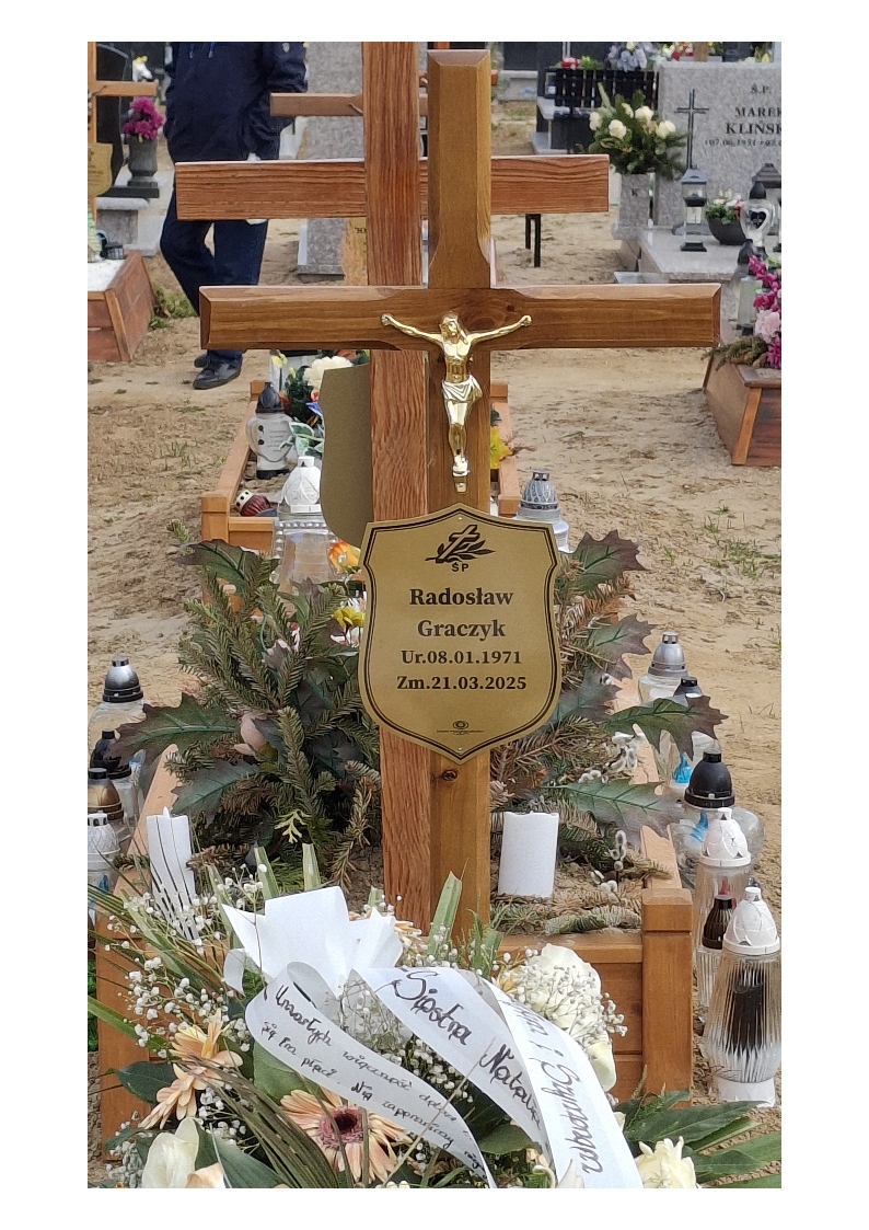 Radosław GRACZYK 1971 Tczew - Grobonet - Wyszukiwarka osób pochowanych