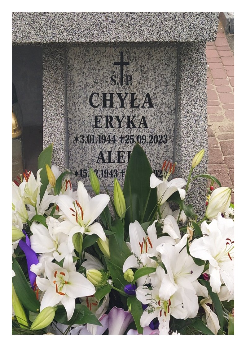 Aleks CHYŁA 1943 Tczew - Grobonet - Wyszukiwarka osób pochowanych