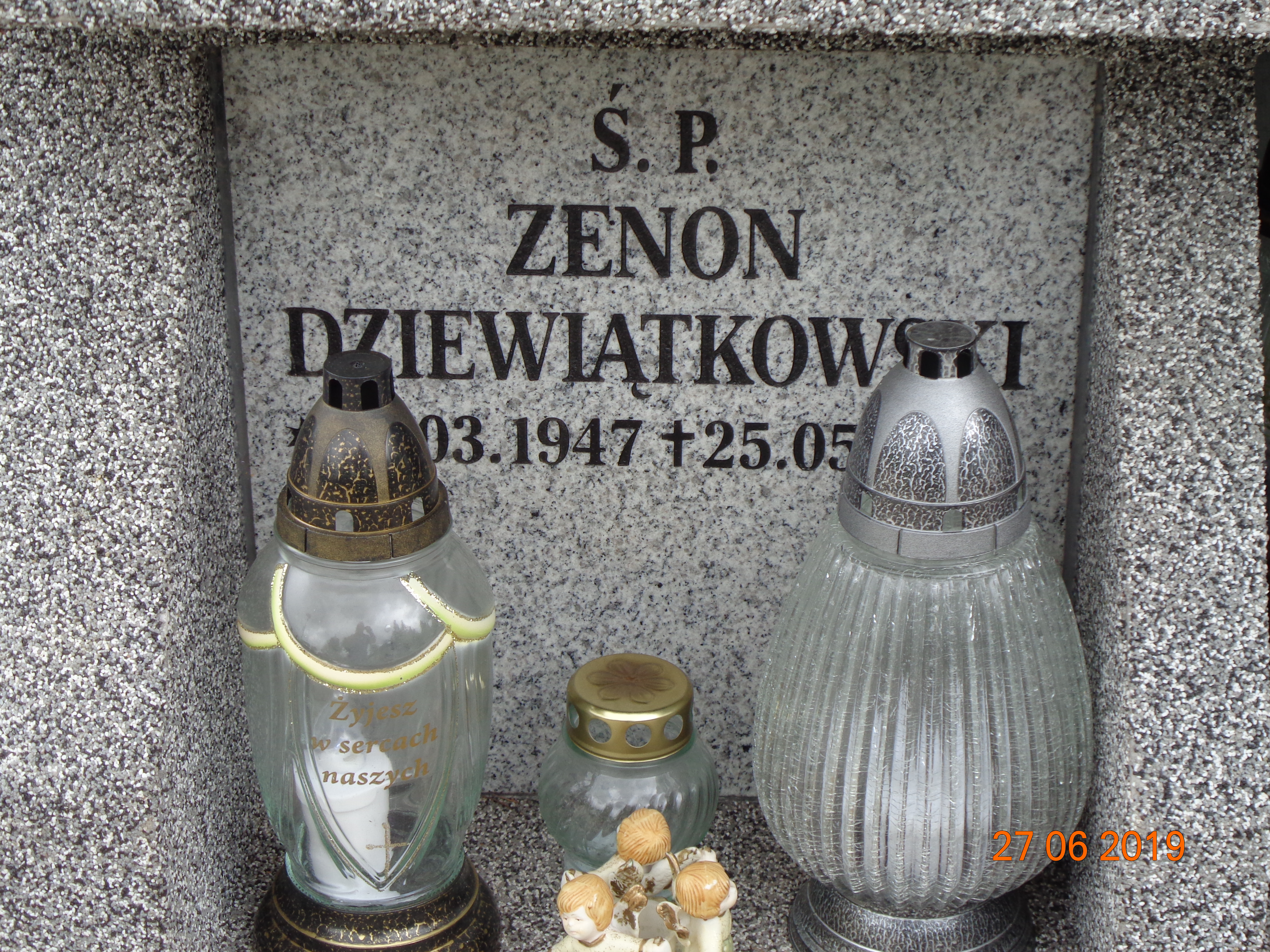 Zenon DZIEWIĄTKOWSKI 1947 Tczew - Grobonet - Wyszukiwarka osób pochowanych