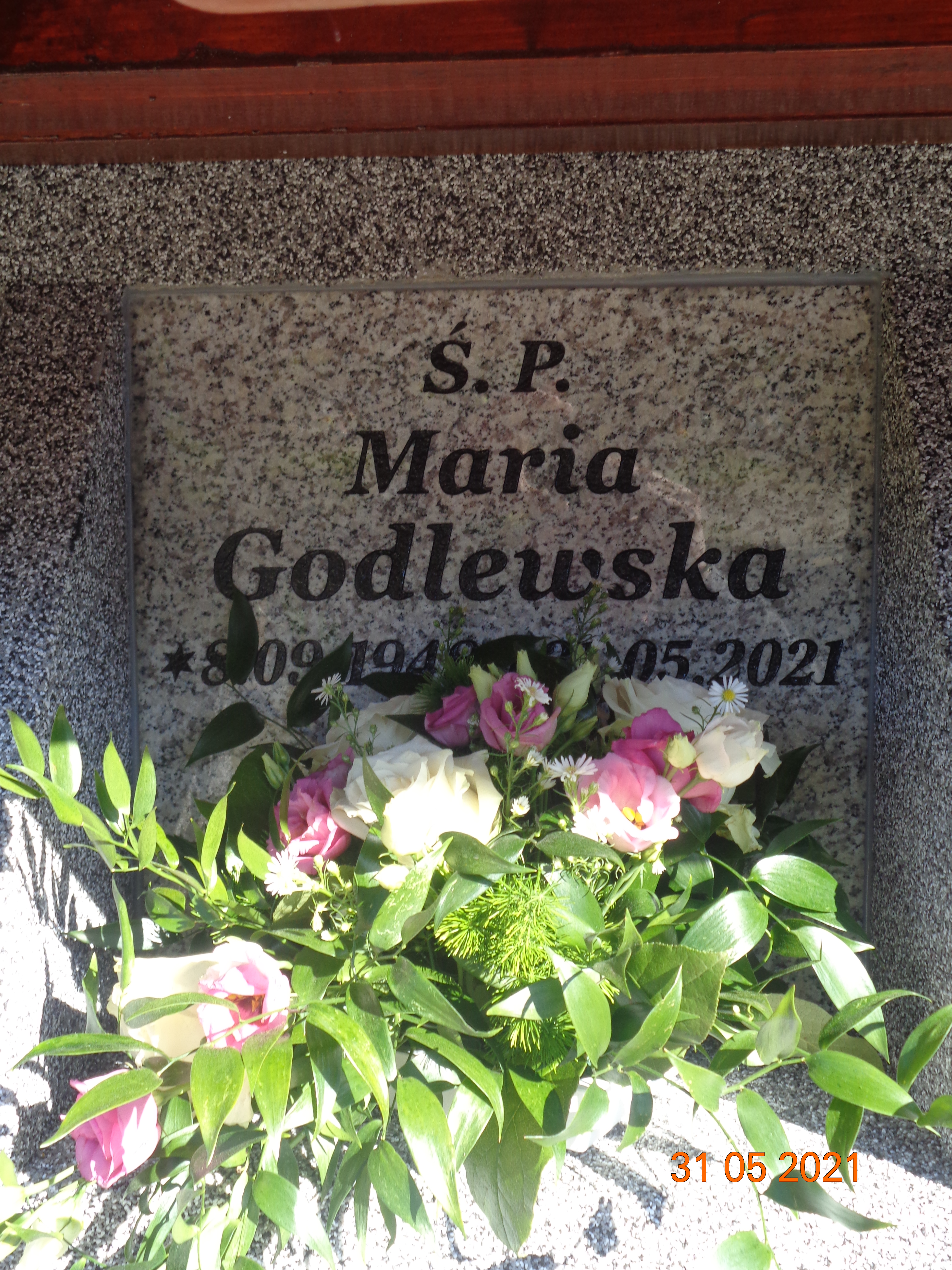 Maria GODLEWSKA 1948 Tczew - Grobonet - Wyszukiwarka osób pochowanych