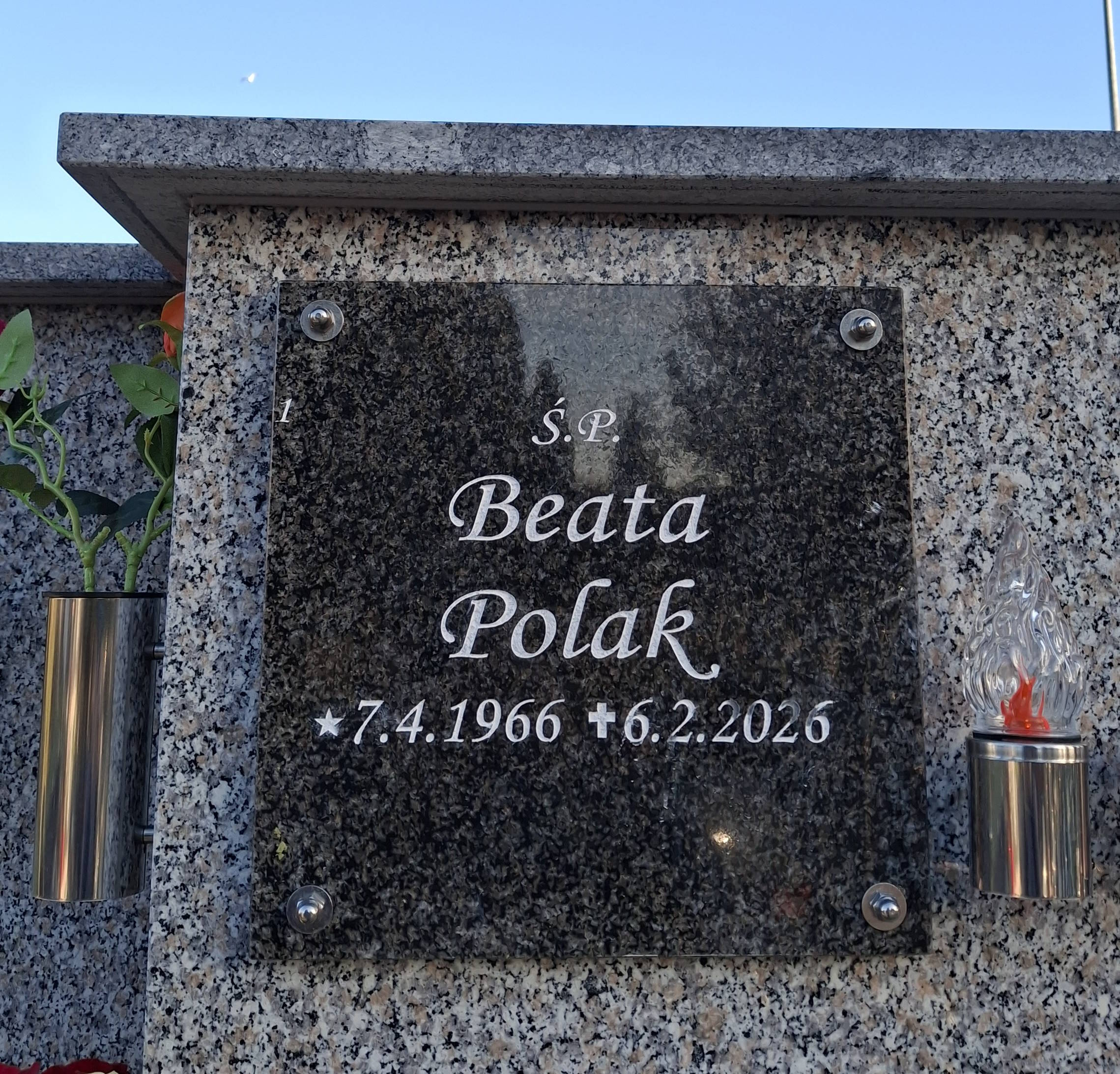 Beata POLAK 1966 Tczew - Grobonet - Wyszukiwarka osób pochowanych